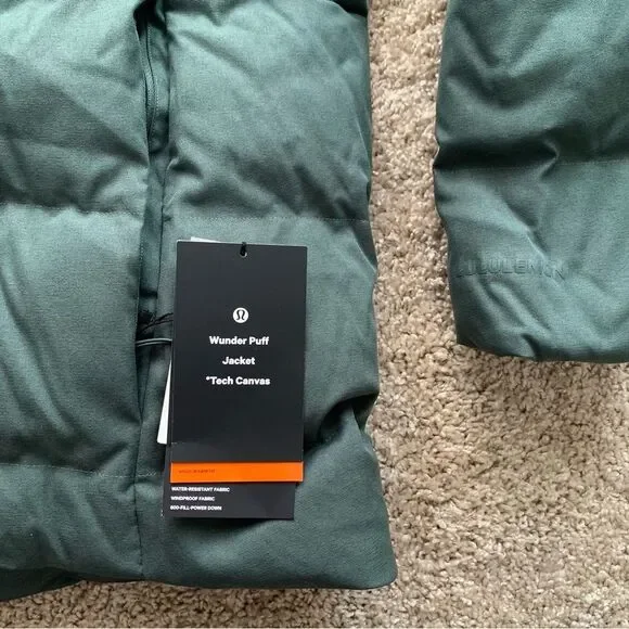 Lululemon mens Wunder Puff tech canvas dark forest green XXL - Picture 4 of 6